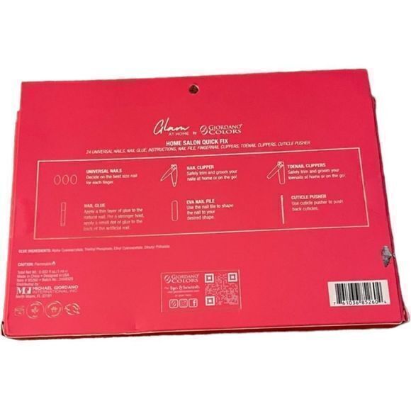 NWT Glam at Home Salon Quick Fix - Picture 2 of 2